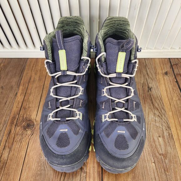 AKU Selvatica Mid GTX Mens Size 9 Blue Waterproof Gore-Tex Vibram Hiking Boots - Picture 8 of 9